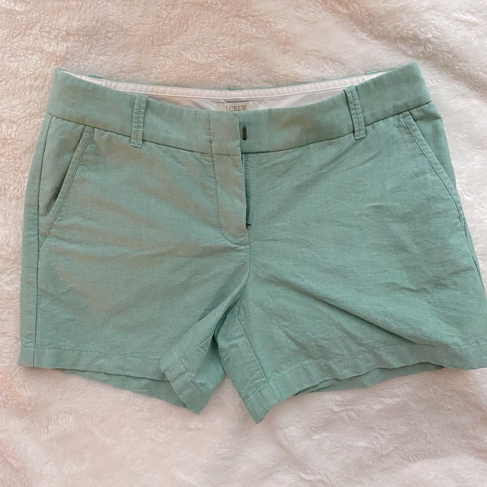 J CREW | Women’s Shorts, Size 6, 100% Cotton, Linen look